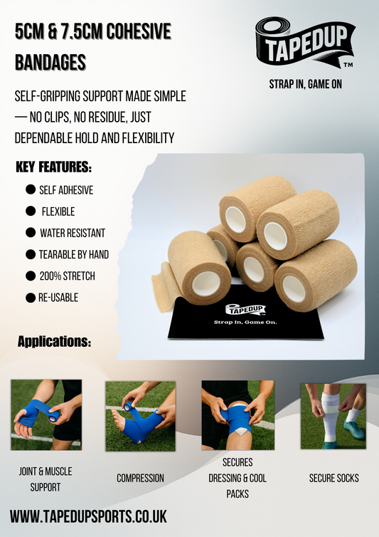 7.5cm - Cohesive Bandage (12 Pack)