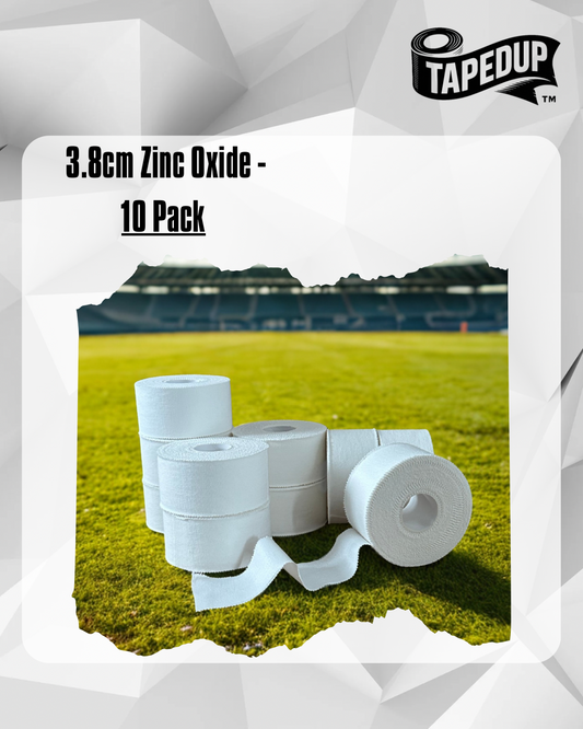 3.8cm Zinc Oxide Tape (10 Pack)