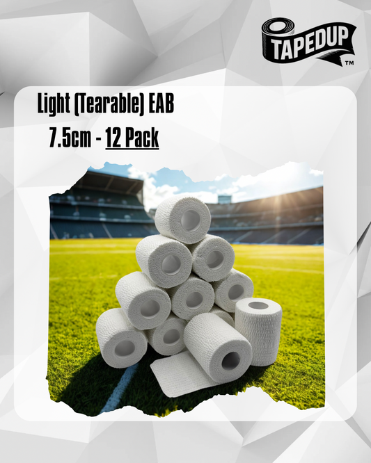 Pansement adhésif élastique déchirable (EAB) de 7,5 cm (paquet de 12)