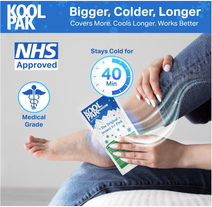 Koolpak Original Instant Ice Packs - 12 x 29cm
