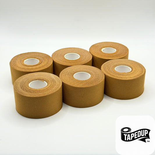 3.8cm Tan Zinc Oxide (Rigid) Tape